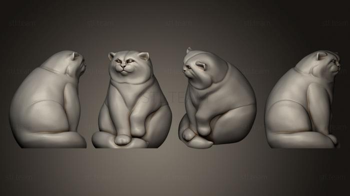 3D model MANUL CAT (STL)